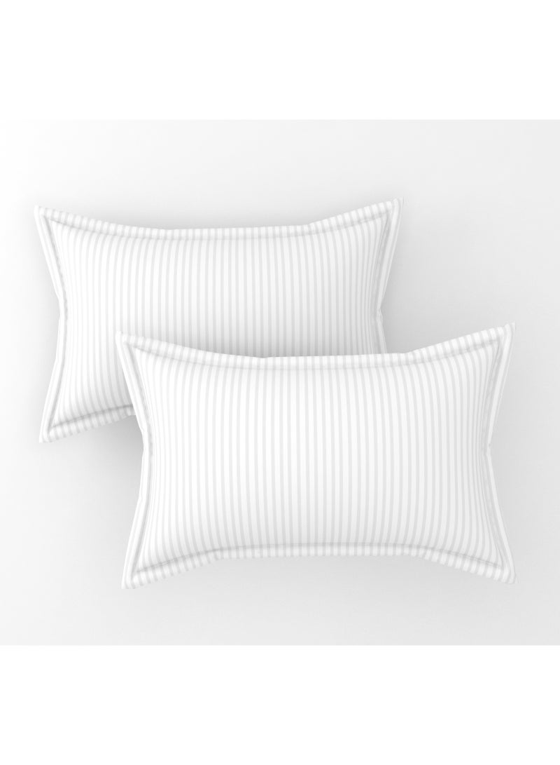 AURIO Premium Queen Size Flat Bedsheet with 2 Matching Pillowcases – Luxury Modern Design – Oversized Comfort (230x250 cm) Soft, Breathable Microfiber Bedding Set for All Seasons - Image 5